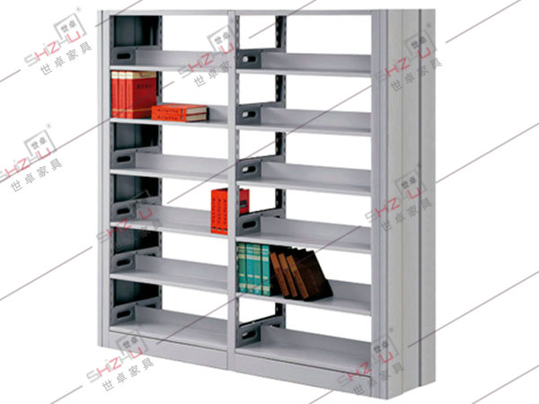 SZ-M03双柱双面豪华全钢书架