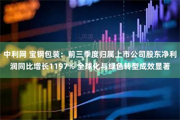 中利网 宝钢包装：前三季度归属上市公司股东净利润同比增长1197% 全球化与绿色转型成效显著
